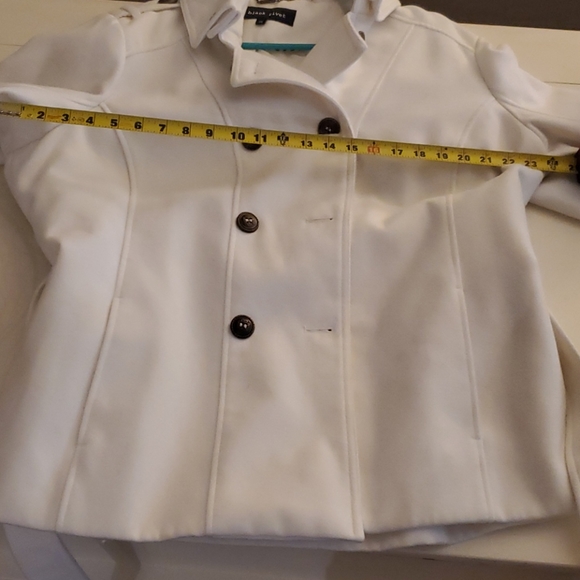 Button Duffle Pea Coat Womens Jacket - Picture 7 of 8